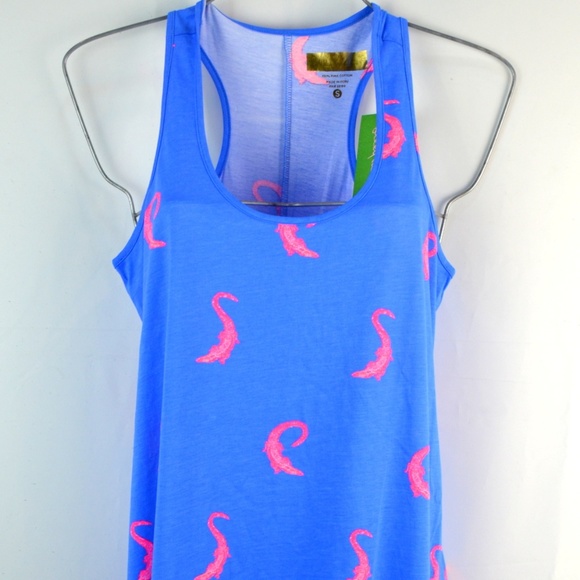 Lilly Pulitzer Melle Dress LAPIS BLUE CROC DRESS - Picture 2 of 8